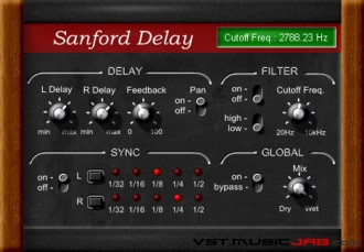 Sanford Stereo Delay
