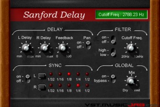 Fra le caratteristiche di Sanford Delay: 
MIDI Learn.