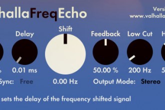delay echo frequency shifter ValhallaFreqEcho